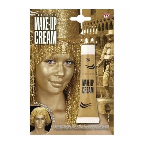 Maquillaje Color Oro para disfraces.