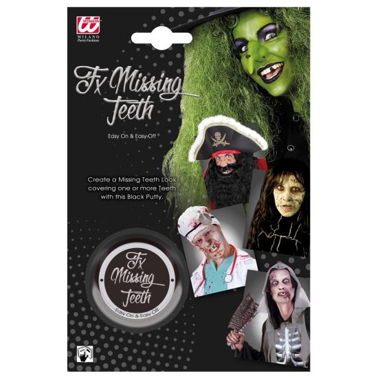 Maquillaje para Desdentado en Cubeta – FX Missing Teeth