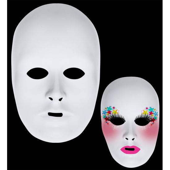 Mascara Blanca para Decorar