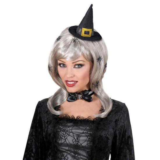 Mini Sombrero Bruja con Hebilla
