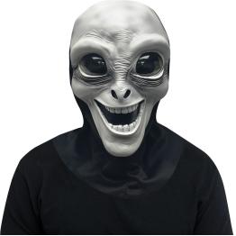Máscara de extraterrestre sonriente adultos