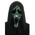 Máscara Ghost Face Oil Slick Disco – Terror con Reflejos de Fiesta