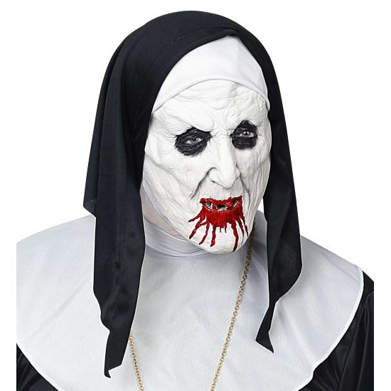 Máscara Monja Terror adultos