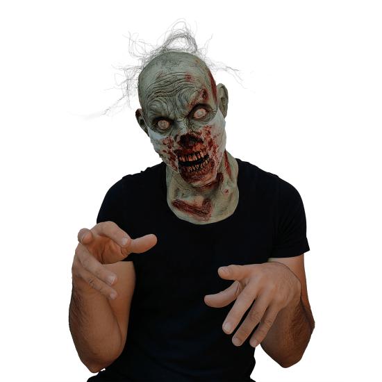 Máscara Paciente Zombie de Látex de la línea Zombies