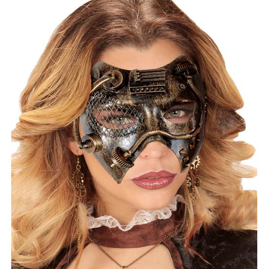 Máscara Steampunk Cobre