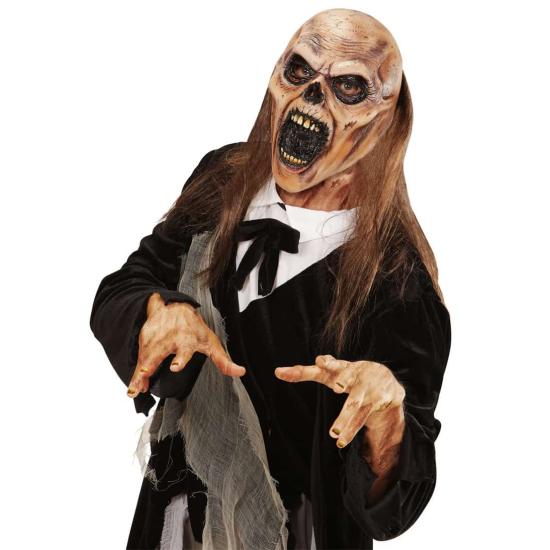 Máscara Zombie con Pelo Terror