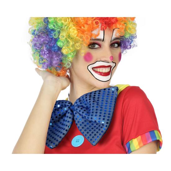 Pajarita con lentejuelas maxi grande colores