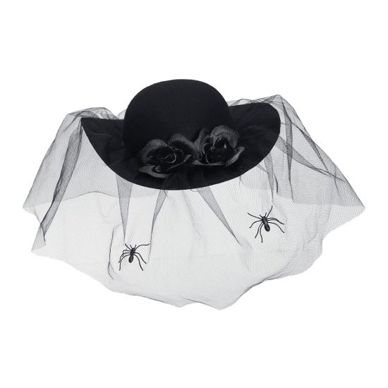 Pamela viuda con velo