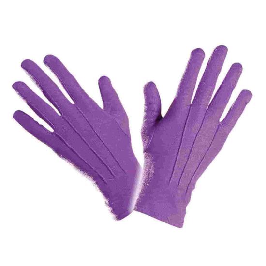 Par de guantes Morados 25cm