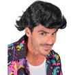 Peluca Ace Ventura para Hombre – Estilo Detective Privado Divertido