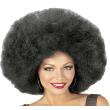 Peluca Afro Sobredimensionada Negra