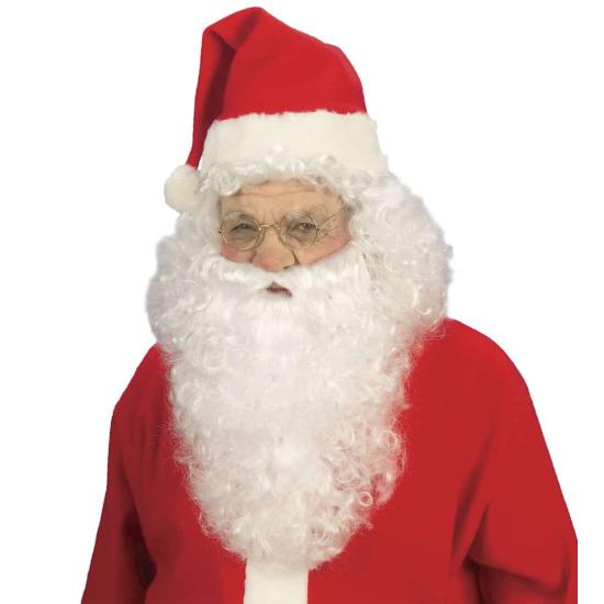 Peluca Blanca con Barba incluida