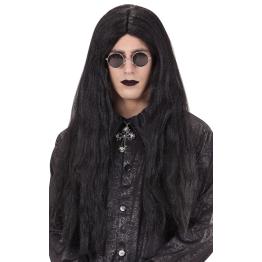 Peluca cantante Ozzy o Vampiro para hombre