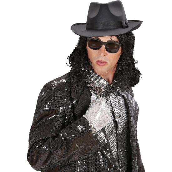 Peluca Rey del Pop En Caja