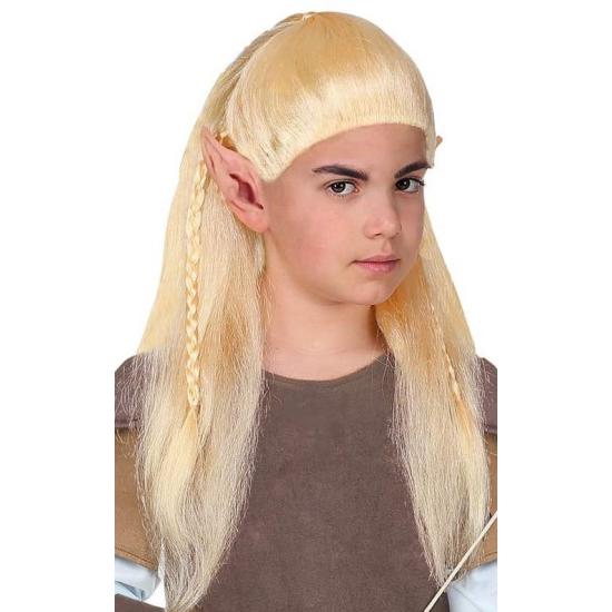 Peluca Elfo Legolas niño