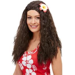 Peluca Hawaiana Vaiana adulta