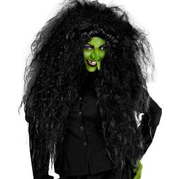 Peluca Negra de gran tamaño