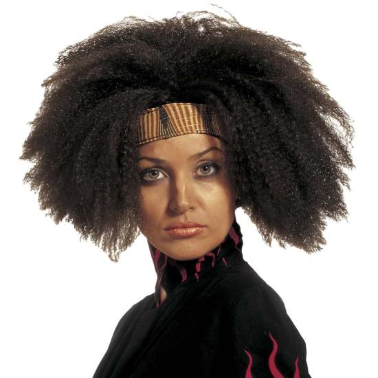 Peluca para disfraces Afro Habana.