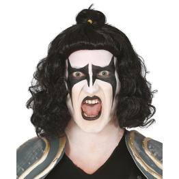 Peluca Rockero Kiss para adulto