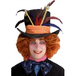 Peluca Sombrerero con cejas (sin sombrero) en estuche