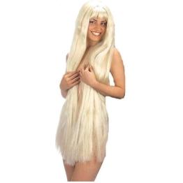 Peluca Extralarga Rubia 100 cms