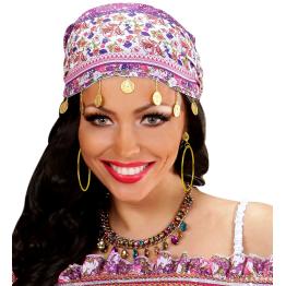 Pendientes de Aro Dorados Clip-On – Accesorio de Disfraz Gipsy, Pirata o Adivina (6 cm) | Widmann