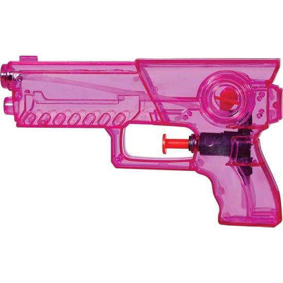 Pistola de Agua Transparente (17 cm) - Juguete para Fiestas de Verano y Graduación