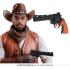 Pistola Magnum para disfraces Cowboy
