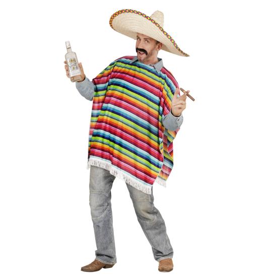 Poncho Mexicano talla única