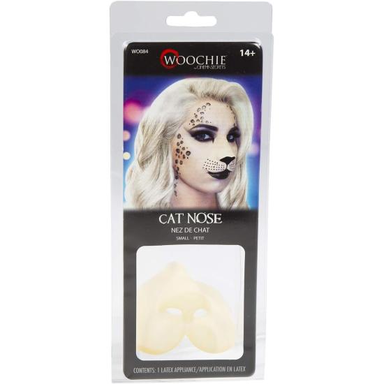 Prótesis de látex Woochie con cara de gato grande