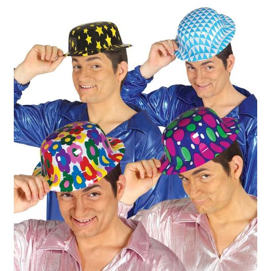 Sombrero Bombín Plástico Fiesta