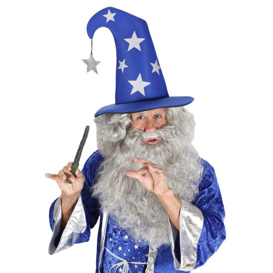 Sombrero de Mago con Estrellas para Adulto
