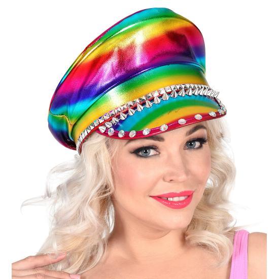Sombrero de Rockero Arcoiris