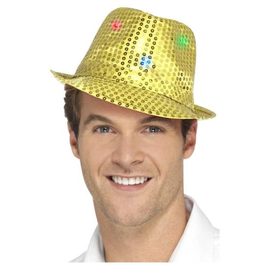 Sombrero Lentejuelas con Led