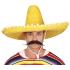 Sombrero Mexicano paja 60 cms Amarillo