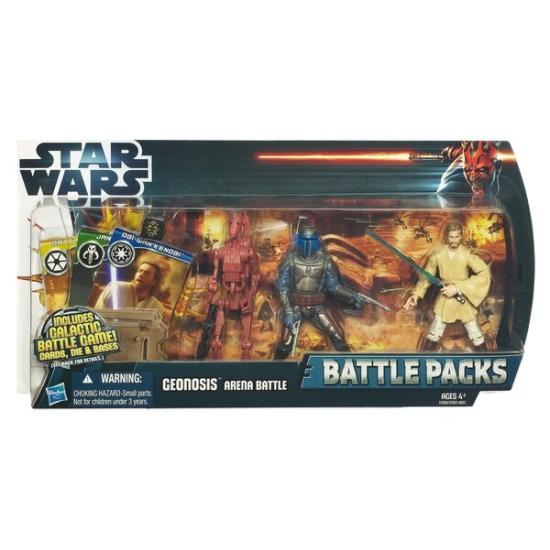 STAR WARS PACKS DE BATALLA GEONOSIS ARENA BATTLE