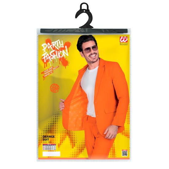 Traje de Color para Hombre, Chaqueta y pantalón, Showman, Disco Fever, Fiesta temática Casino