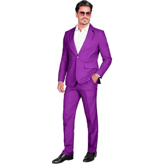 Traje de Color para Hombre, Chaqueta y pantalón, Showman, Disco Fever, Fiesta temática Casino