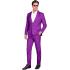 Traje de Color para Hombre, Chaqueta y pantalón, Showman, Disco Fever, Fiesta temática Casino