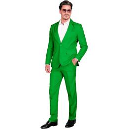 Traje de Color para Hombre, Chaqueta y pantalón, Showman, Disco Fever, Fiesta temática Casino