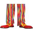Zapatos de Payaso Rojos y Amarillos Extra